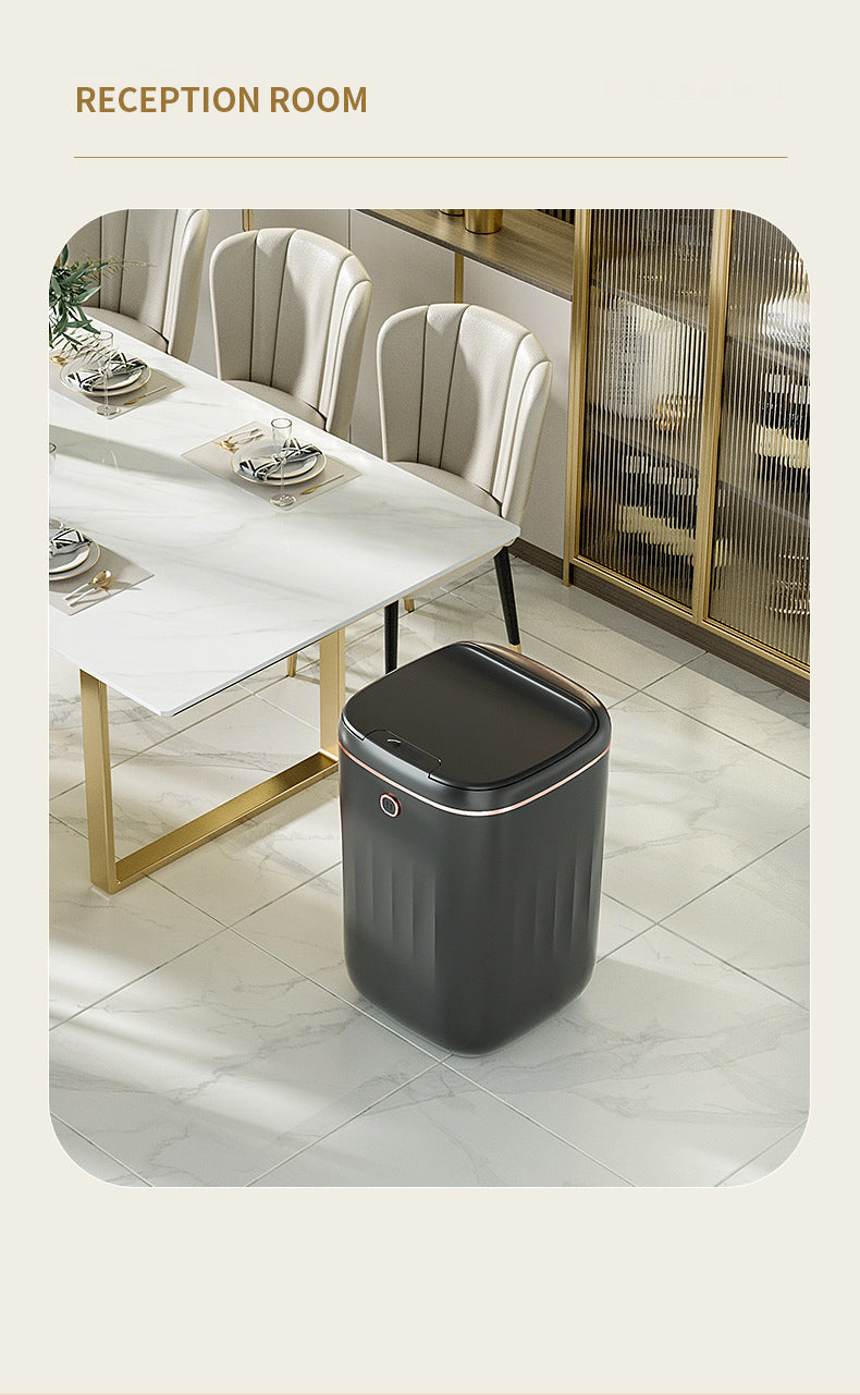 Smart Trash Can, Automatic Induction Trash Can Capacity, Kitchen Bathroom Trash Can 20L